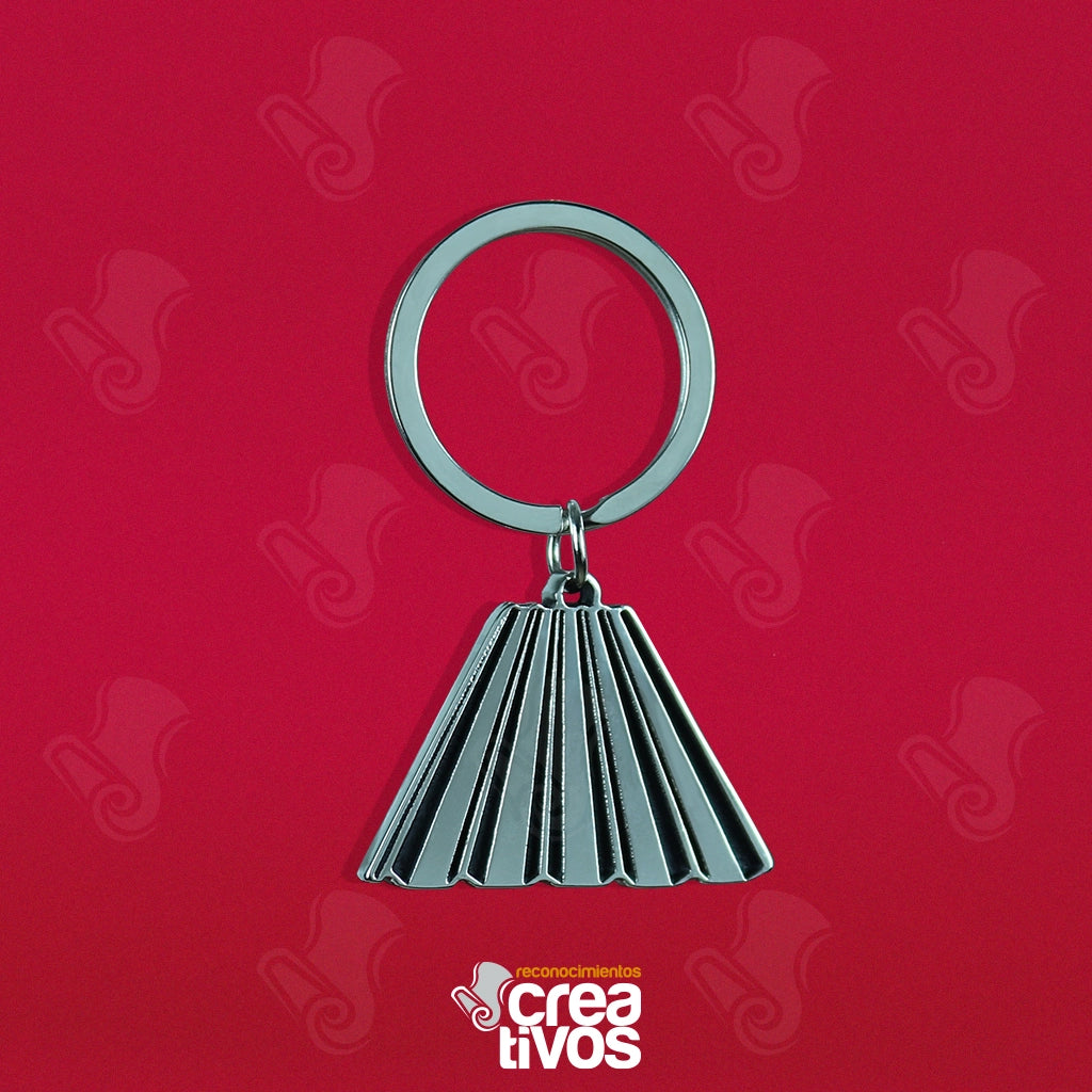 Llavero Personalizado Plateado de AYAMSA