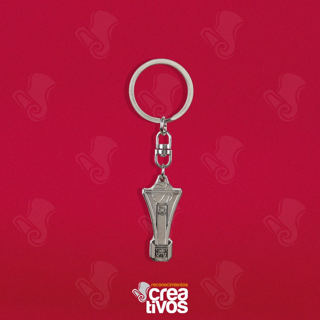 Llavero Personalizado Plateado de LNBP