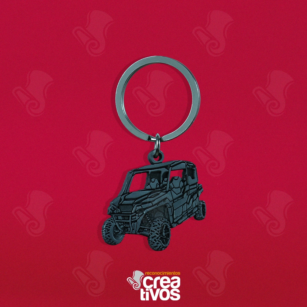 Llavero Personalizado Plateado de Polaris