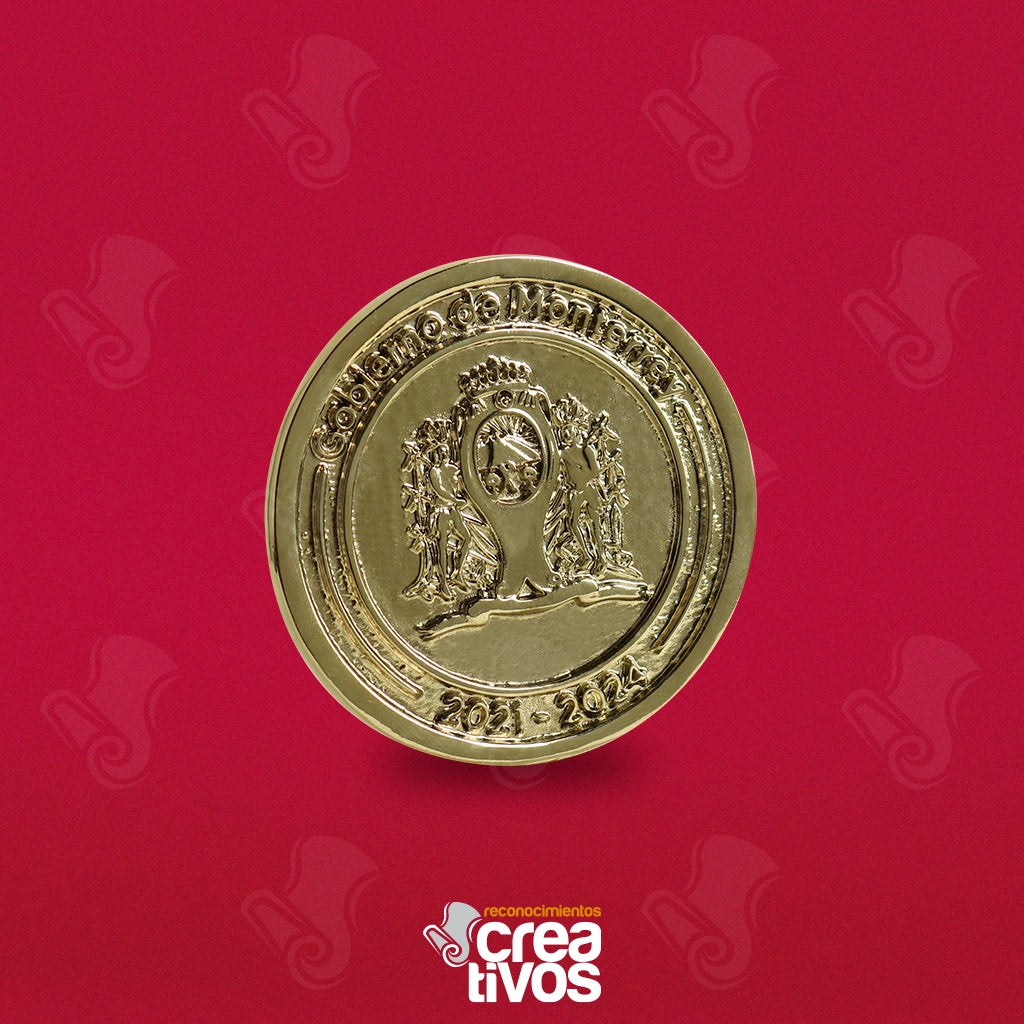 Moneda Personalizada de Gobierno de Monterrey