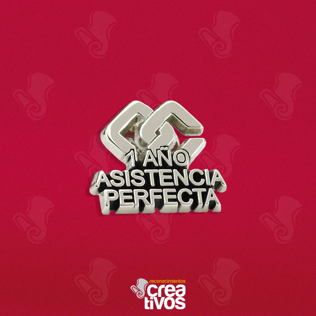 Pin Personalizado de Arca Continental Asistencia Perfecta