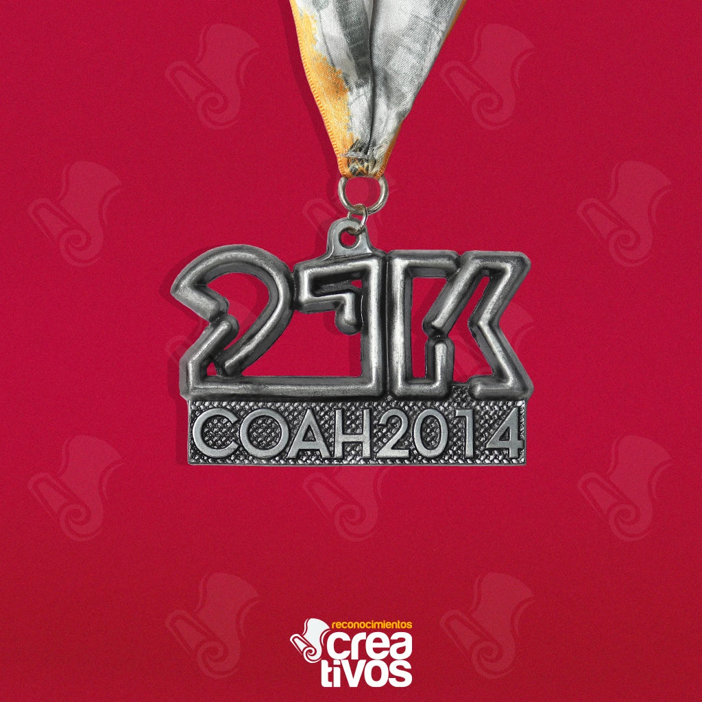 Medalla Personalizada de 21K Coahuila