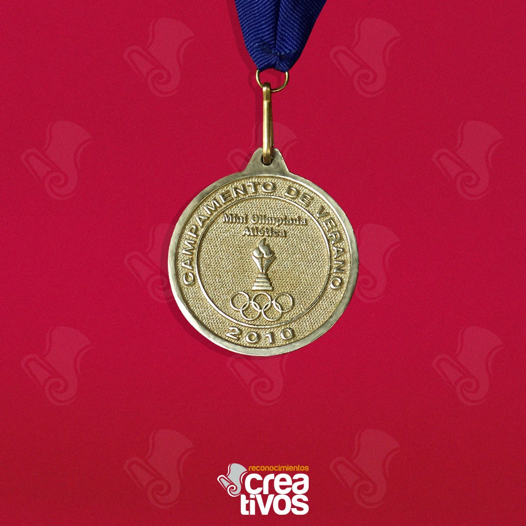 Medalla Personalizada de Mini Olimpiada Atletica